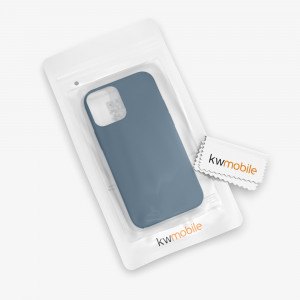 Husa pentru Apple iPhone 12 / iPhone 12 Pro, Silicon, Albastru, 52641.202 - Img 8