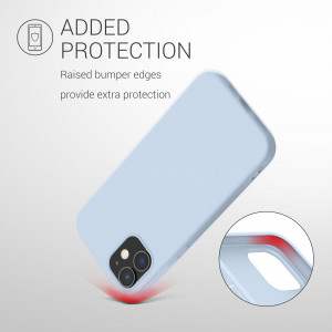 Husa pentru Apple iPhone 12 / iPhone 12 Pro, Silicon, Albastru, 53938.58 - Img 7
