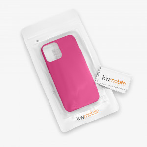 Husa pentru Apple iPhone 12 / iPhone 12 Pro, Silicon, Roz, 52641.213 - Img 8