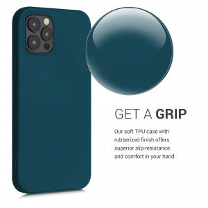 Husa pentru Apple iPhone 12 / iPhone 12 Pro, Silicon, Verde, 53844.57 - Img 5