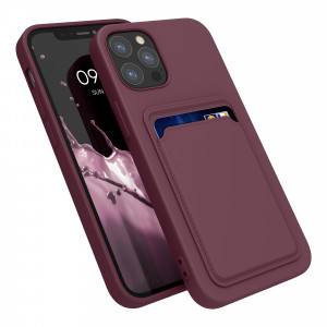Husa pentru Apple iPhone 12 / iPhone 12 Pro, Silicon, Violet, 55112.190, kwmobile - Img 2