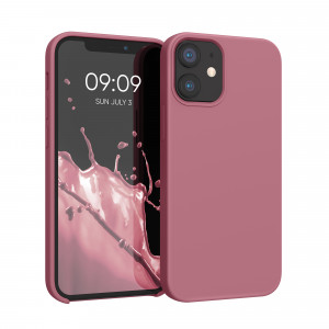 Husa pentru Apple iPhone 12 Mini, Silicon, Roz, 52640.167 - Img 1