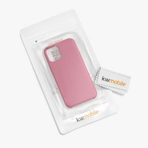 Husa pentru Apple iPhone 12 Mini, Silicon, Roz, 52640.167 - Img 8