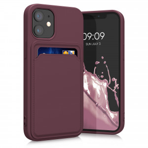 Husa pentru Apple iPhone 12 Mini, Silicon, Violet, 55111.190, kwmobile - Img 1
