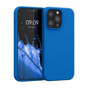 Husa pentru Apple iPhone 13 Pro, Silicon, Albastru, 55880.228, kwmobile - Img 1