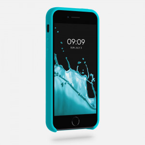 Husa pentru Apple iPhone 5s / iPhone SE, Silicon, Albastru, 42766.205, kwmobile - Img 3