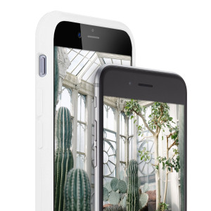 Husa pentru Apple iPhone 6 / iPhone 6s, Silicon, Alb, 40223.48 - Img 5