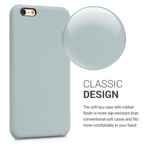 Husa pentru Apple iPhone 6 Plus / iPhone 6s Plus, Silicon, Gri, 40841.70 - Img 4