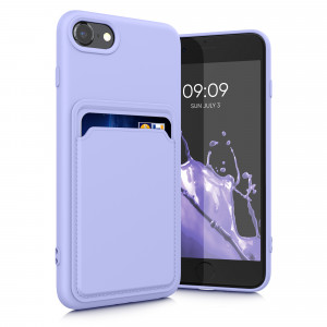 Husa pentru Apple iPhone 8 / iPhone 7 / iPhone SE 2, Silicon, Mov, 55117.108, kwmobile - Img 2