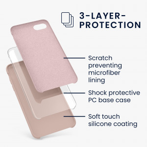 Husa pentru Apple iPhone 8 / iPhone 7 / iPhone SE 2, Silicon, Rose Gold, 40225.81 - Img 3
