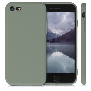 Husa pentru Apple iPhone 8 / iPhone 7 / iPhone SE 2, Silicon, Verde, 39458.172 - Img 2
