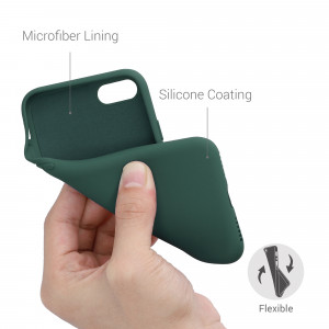 Husa pentru Apple iPhone 8 / iPhone 7 / iPhone SE 2, Silicon, Verde, 49979.169 - Img 4