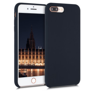 Husa pentru Apple iPhone 8 Plus / iPhone 7 Plus, Silicon, Albastru, 40842.186 - Img 1