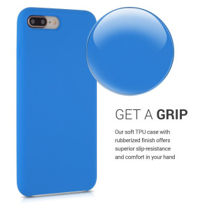 Husa pentru Apple iPhone 8 Plus / iPhone 7 Plus, Silicon, Albastru, 40842.189 - Img 4