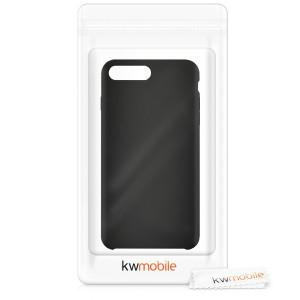 Husa pentru Apple iPhone 8 Plus / iPhone 7 Plus, Silicon, Negru, 40842.01 - Img 7