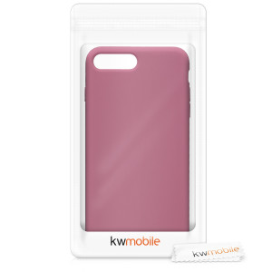 Husa pentru Apple iPhone 8 Plus / iPhone 7 Plus, Silicon, Roz, 40842.167 - Img 7