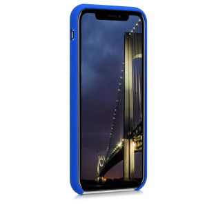 Husa pentru Apple iPhone X / iPhone XS, Silicon, Albastru, 42495.134 - Img 3