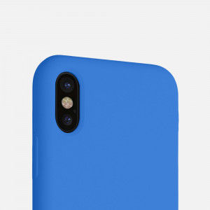 Husa pentru Apple iPhone X / iPhone XS, Silicon, Albastru, 42495.189 - Img 8