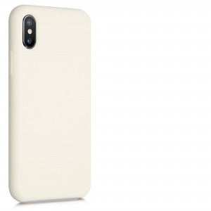 Husa pentru Apple iPhone X / iPhone XS, Silicon, Bej, 46313.204 - Img 8