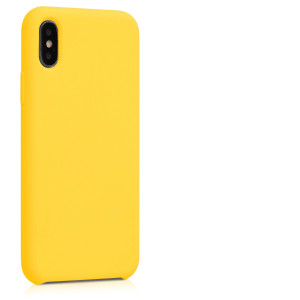 Husa pentru Apple iPhone X / iPhone XS, Silicon, Galben, 42495.165 - Img 8