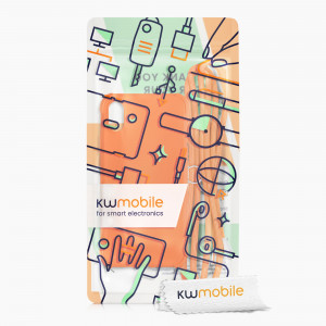 Husa pentru Apple iPhone X / iPhone XS, Silicon, Portocaliu, 49915.150, kwmobile - Img 7