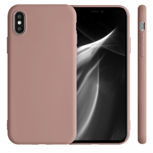 Husa pentru Apple iPhone X / iPhone XS, Silicon, Roz, 42492.193 - Img 2