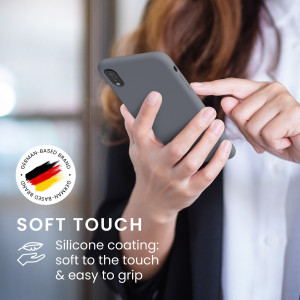 Husa pentru Apple iPhone XR, Silicon, Gri, 45910.155 - Img 5