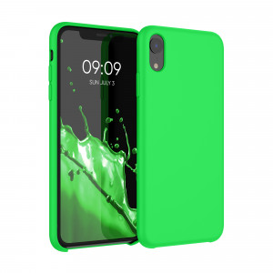 Husa pentru Apple iPhone XR, Silicon, Verde, 45910.44 - Img 1