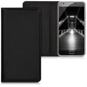 Husa pentru Blackview A9 Pro, Piele ecologica, Negru, 42339.01 - Img 1