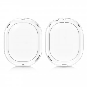 Husa pentru casti Apple AirPods Max, Kwmobile, Transparent, Silicon, 54208.03 - Img 2