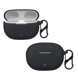 Husa pentru casti Beats Studio Buds, Kwmobile, Negru, Silicon, 55796.01 - Img 2
