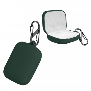 Husa pentru casti OnePlus Buds Pro, Kwmobile, Verde, Silicon, 56099.80 - Img 1