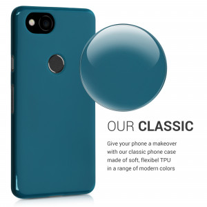 Husa pentru Google Pixel 2, Silicon, Verde, 43081.57 - Img 4