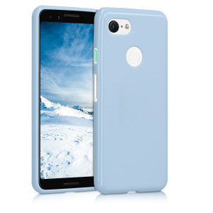 Husa pentru Google Pixel 3, Silicon, Albastru, 45967.58 - Img 1