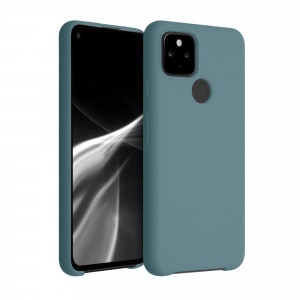 Husa pentru Google Pixel 4a 5G, Silicon, Albastru, 53932.207 - Img 1