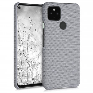 Husa pentru Google Pixel 4a 5G, Textil, Gri, 53569.25 - Img 1