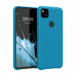 Husa pentru Google Pixel 4a, Silicon, Albastru, 52549.224 - Img 1
