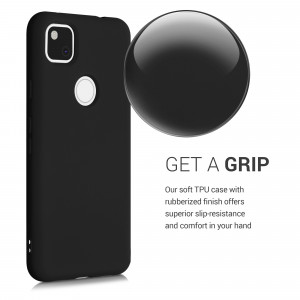 Husa pentru Google Pixel 4a, Silicon, Negru, 52622.47 - Img 5