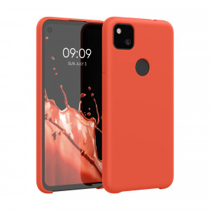 Husa pentru Google Pixel 4a, Silicon, Rosu, 52549.218 - Img 1