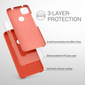 Husa pentru Google Pixel 4a, Silicon, Rosu, 52549.218 - Img 3