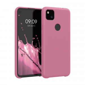 Husa pentru Google Pixel 4a, Silicon, Roz, 52549.167 - Img 1