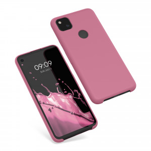 Husa pentru Google Pixel 4a, Silicon, Roz, 52549.167 - Img 2