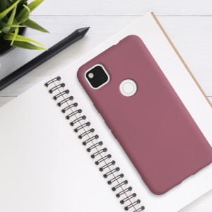 Husa pentru Google Pixel 4a, Silicon, Roz, 52622.167 - Img 3