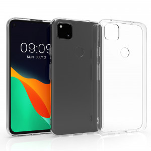 Husa pentru Google Pixel 4a, Silicon, Transparent, 56662.03, kwmobile - Img 2
