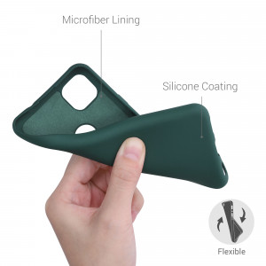 Husa pentru Google Pixel 4a, Silicon, Verde, 52622.169 - Img 4