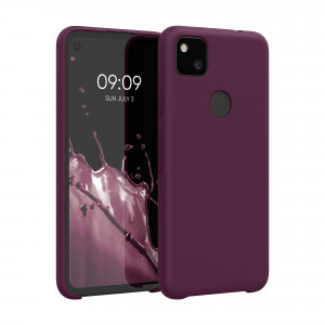 Husa pentru Google Pixel 4a, Silicon, Violet, 52549.187 - Img 1