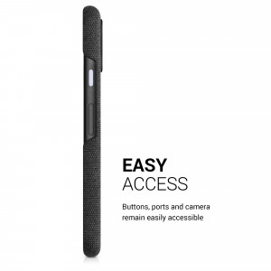 Husa pentru Google Pixel 5, Textil, Gri, 52433.19 - Img 5