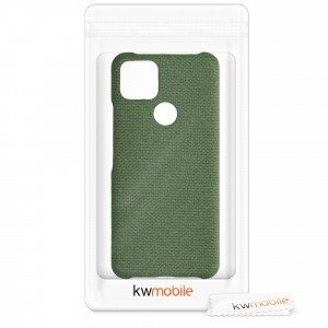 Husa pentru Google Pixel 5a, Textil, Verde, 54994.07 - Img 7