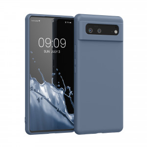 Husa pentru Google Pixel 6, Silicon, Albastru, 55865.12, kwmobile - Img 1