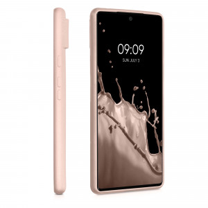 Husa pentru Google Pixel 6, Silicon, Crem, 55783.31, kwmobile - Img 5